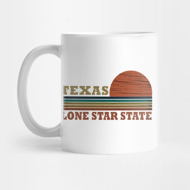 Texas state vintage by omitay